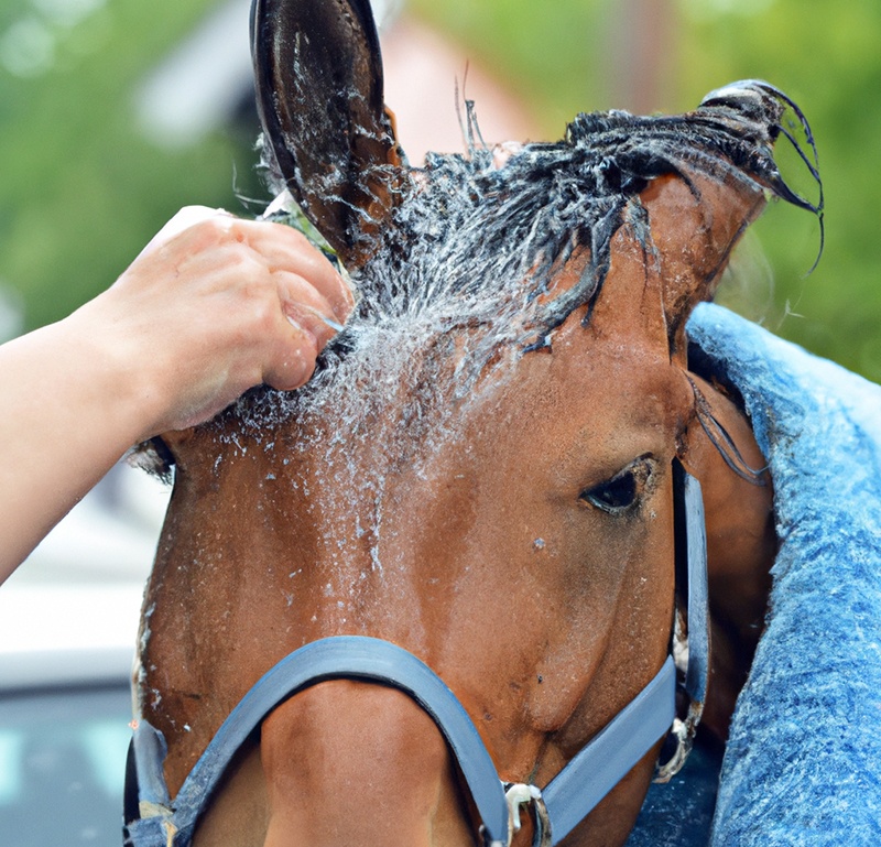 horse grooming